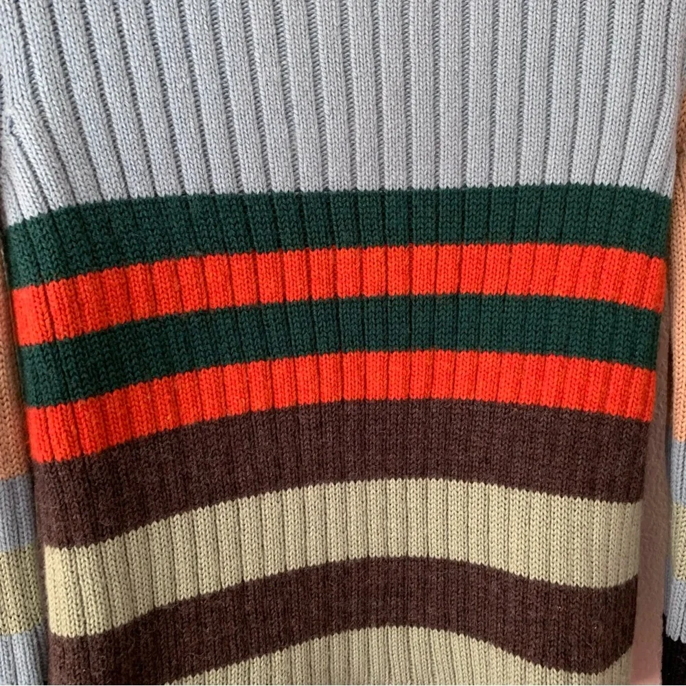 Valentino wool cashmere striped sweater
